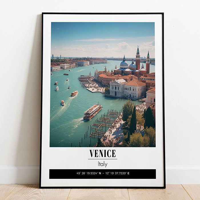 Venice, Italy | Photographic Travel Poster