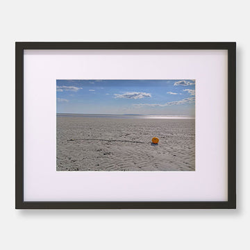 Sandy Beach With Buoy | Colour Photograph
