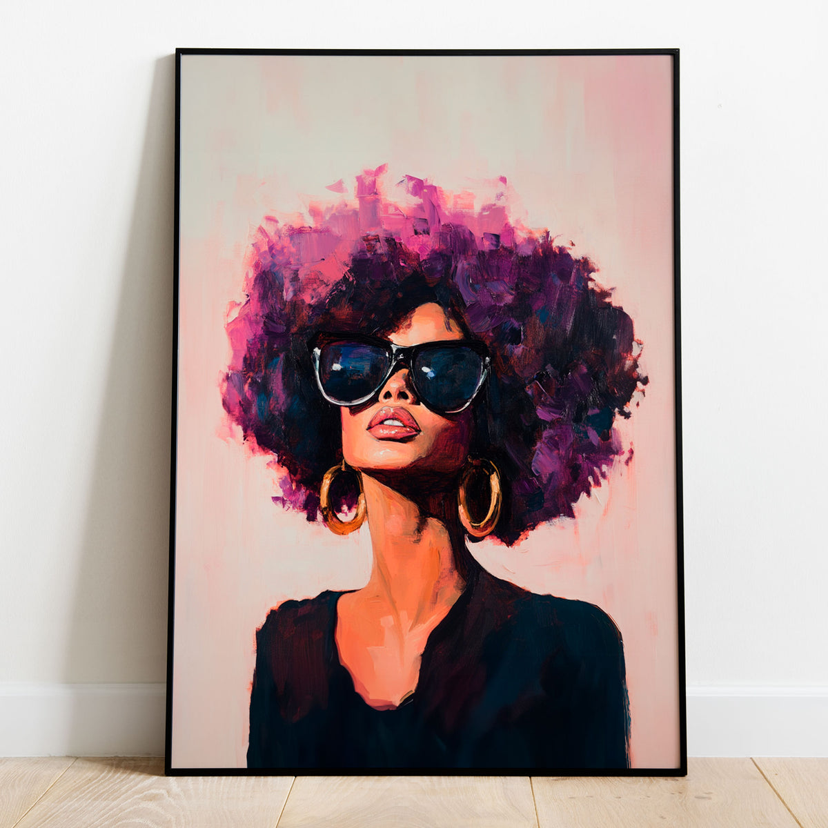 Cool Afro Woman