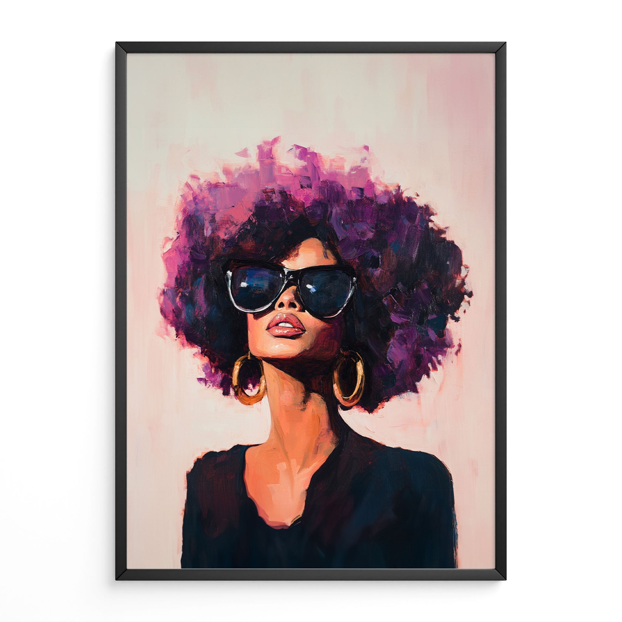 Cool Afro Woman