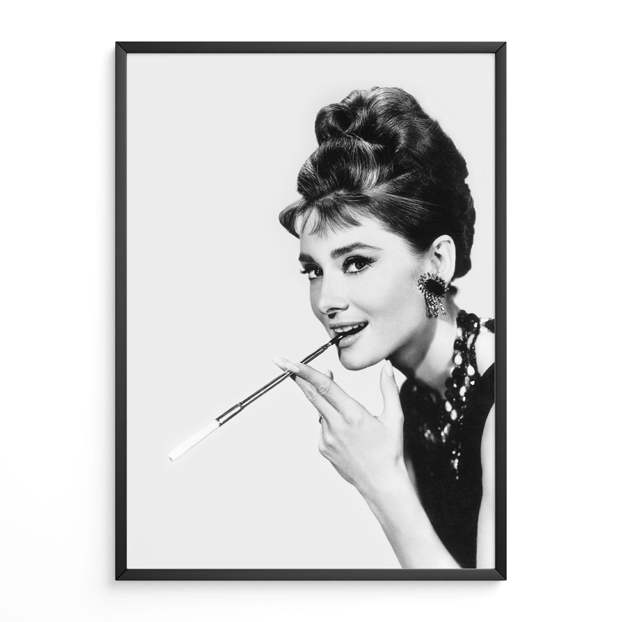 Audrey Hepburn, Smoking Cigarette