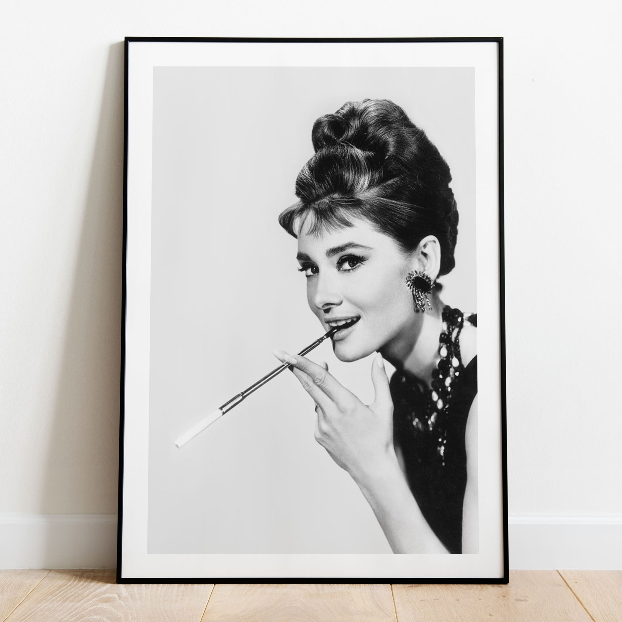 Audrey Hepburn, Smoking Cigarette