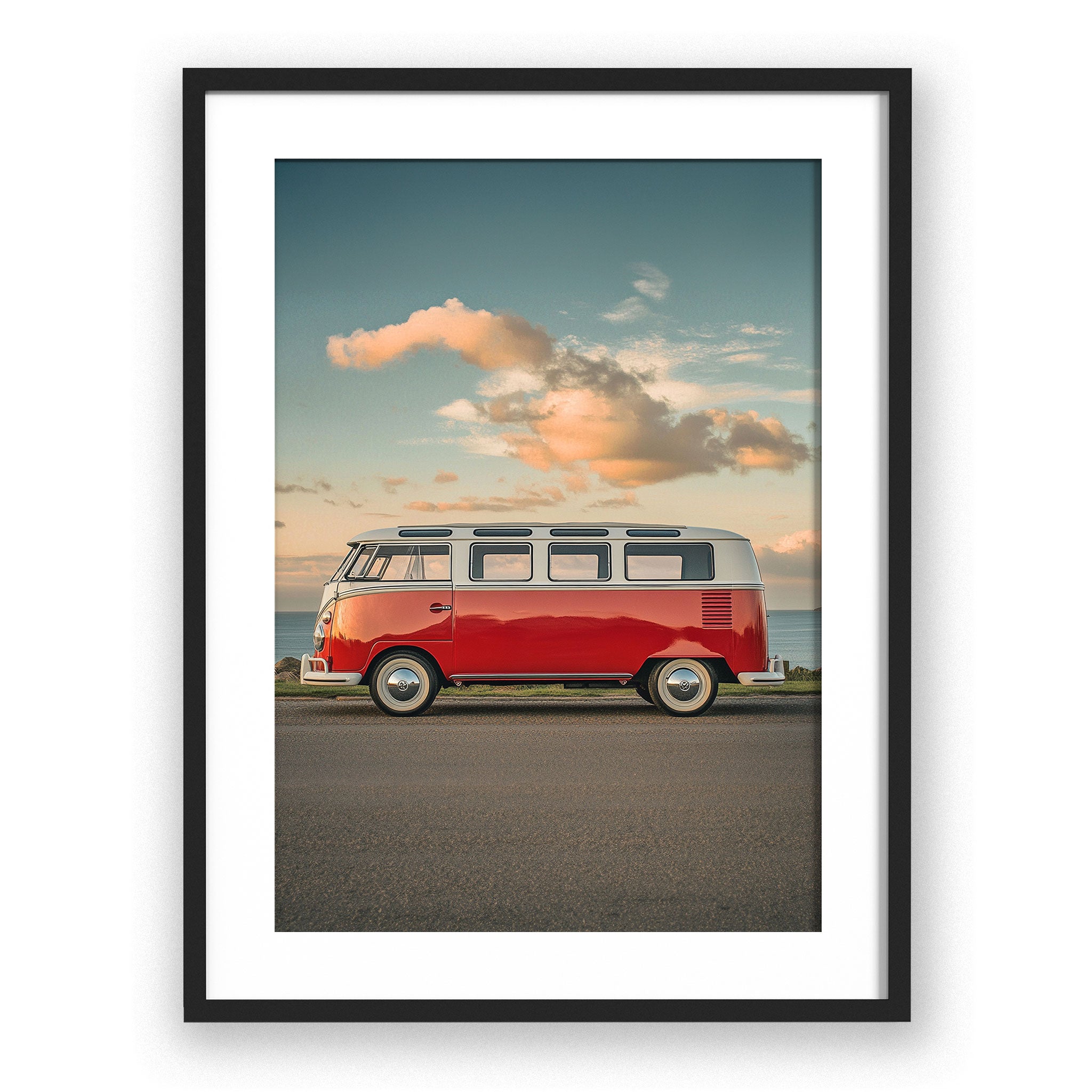 Vintage VW Camper Van