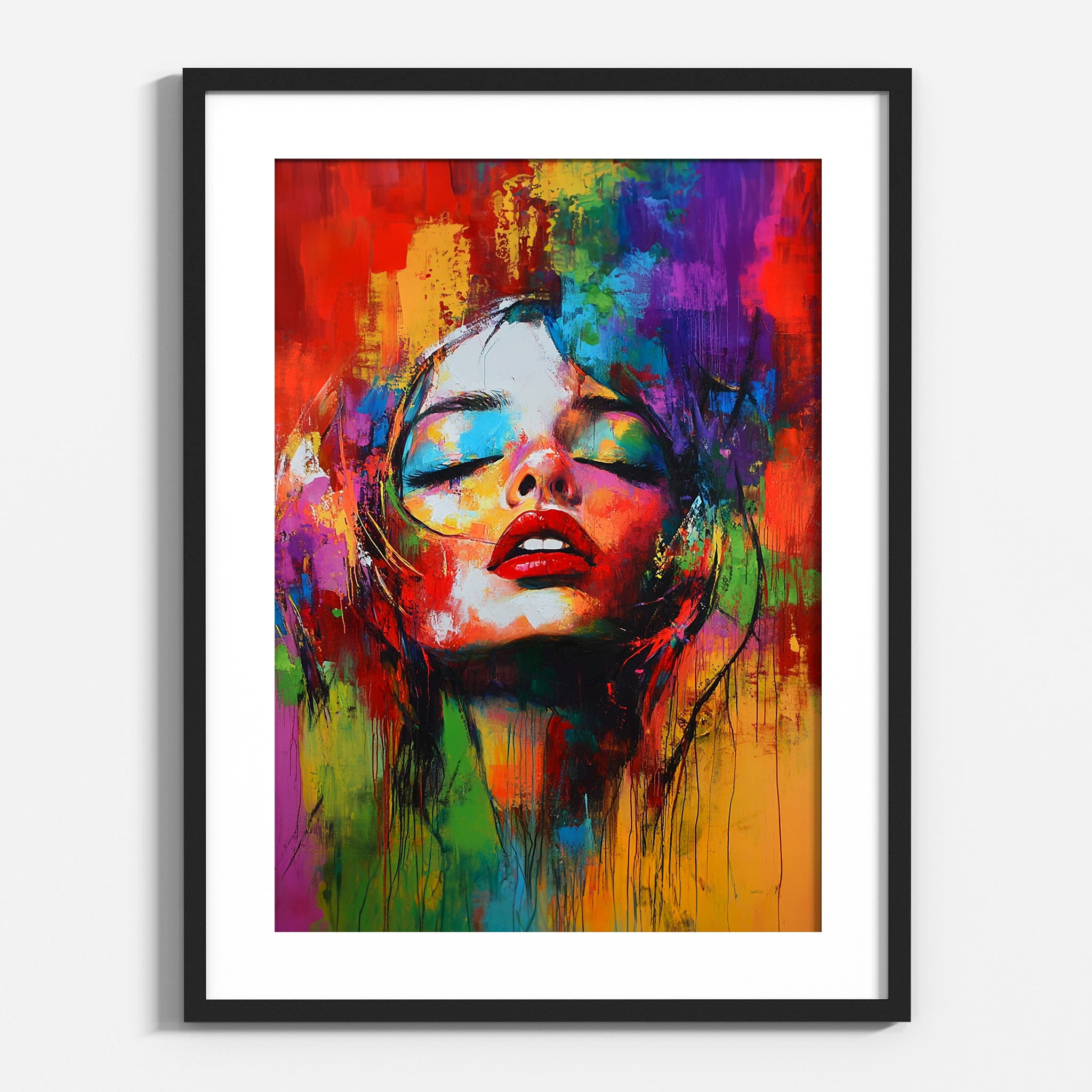 Abstract Woman's Face