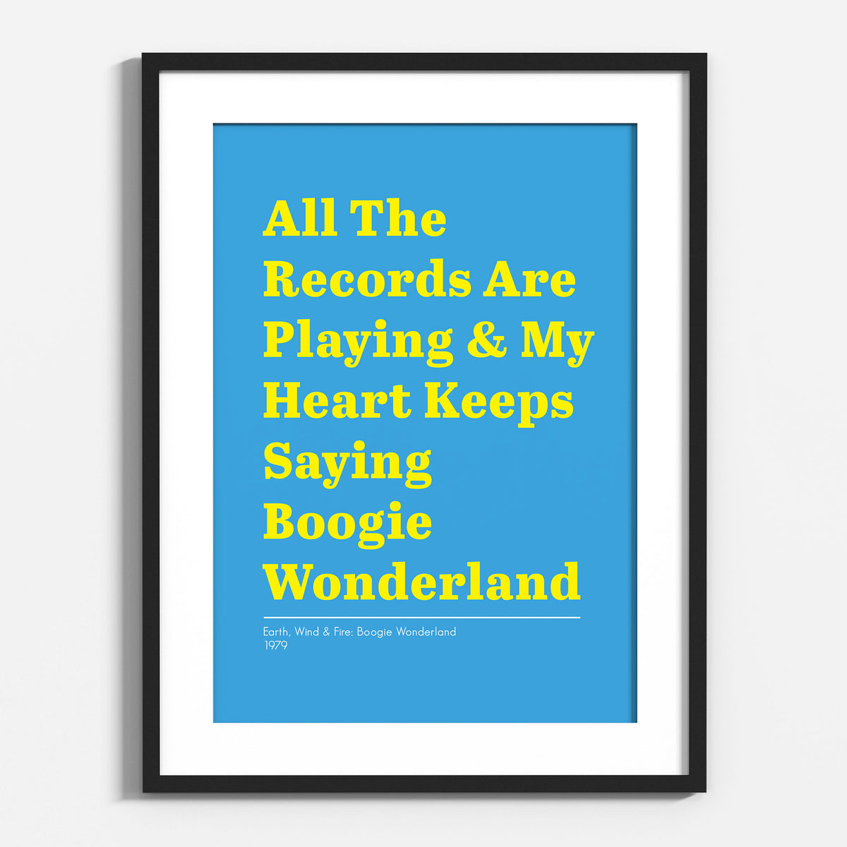 Earth Wind & Fire, Boogie Wonderland