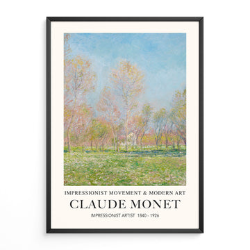 Claude Monet's Spring in Giverny