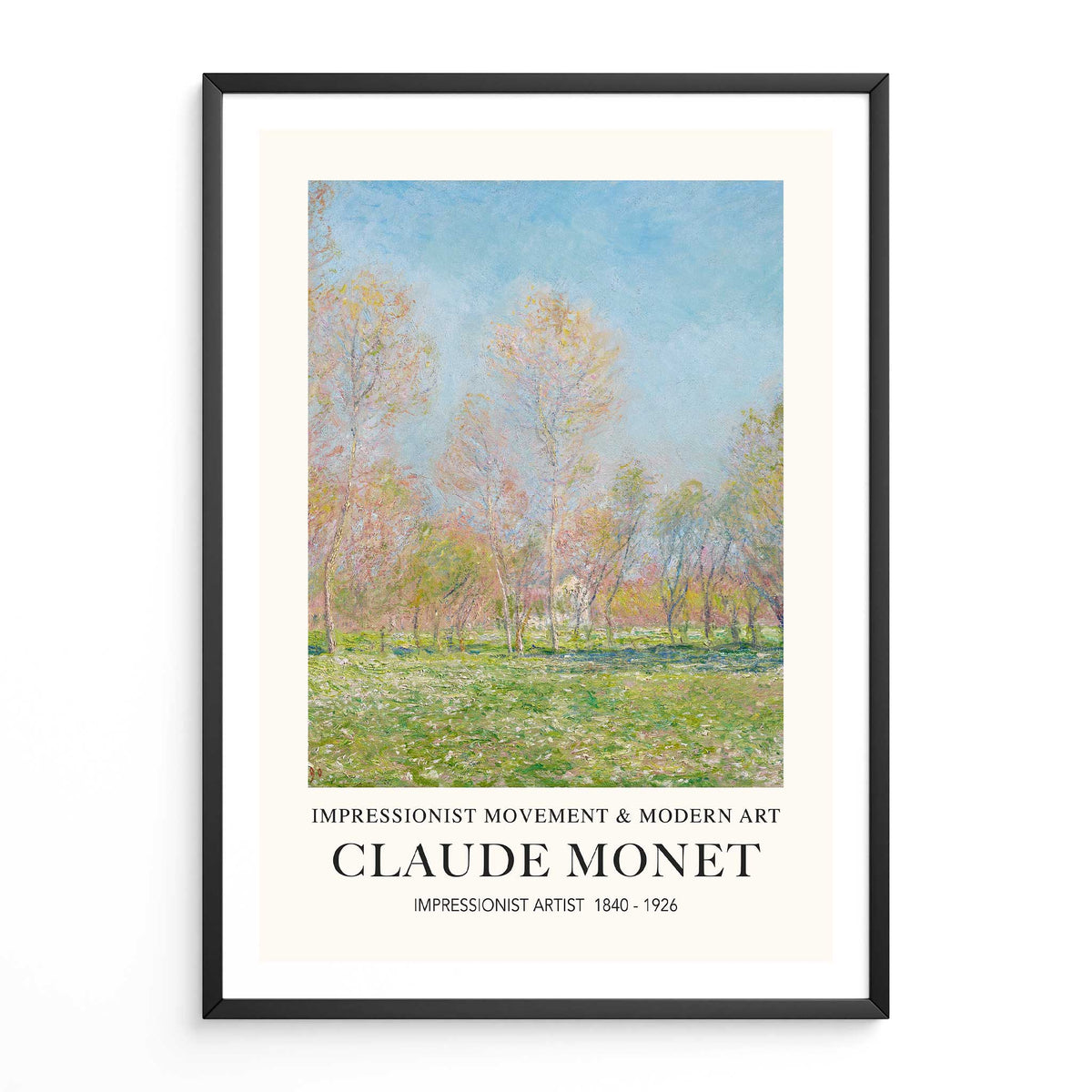 Claude Monet's Spring in Giverny