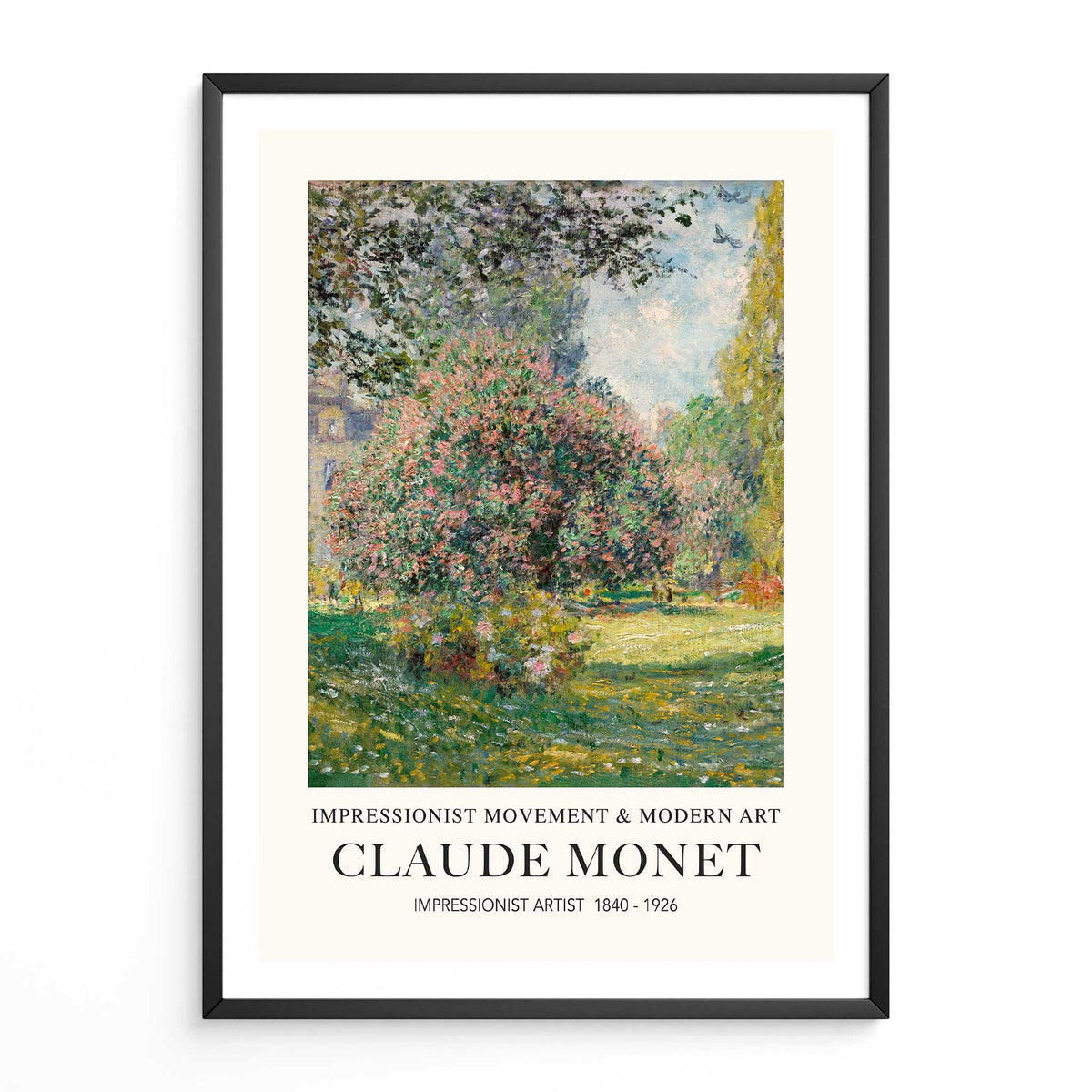 Claude Monet's The Parc Monceau