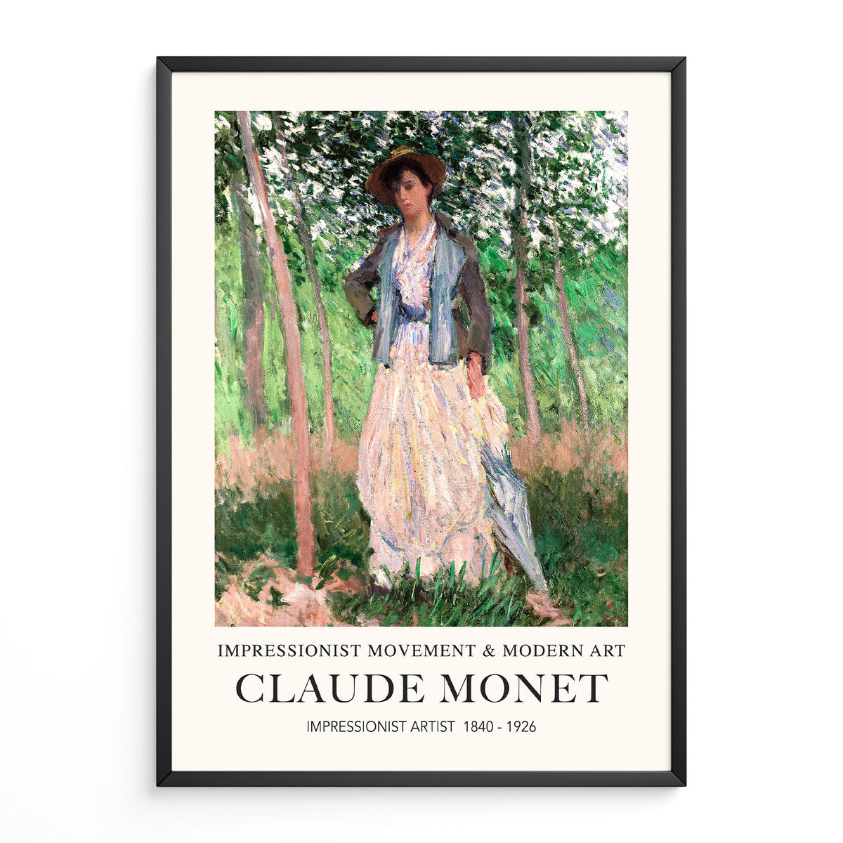 Claude Monet's The Stroller