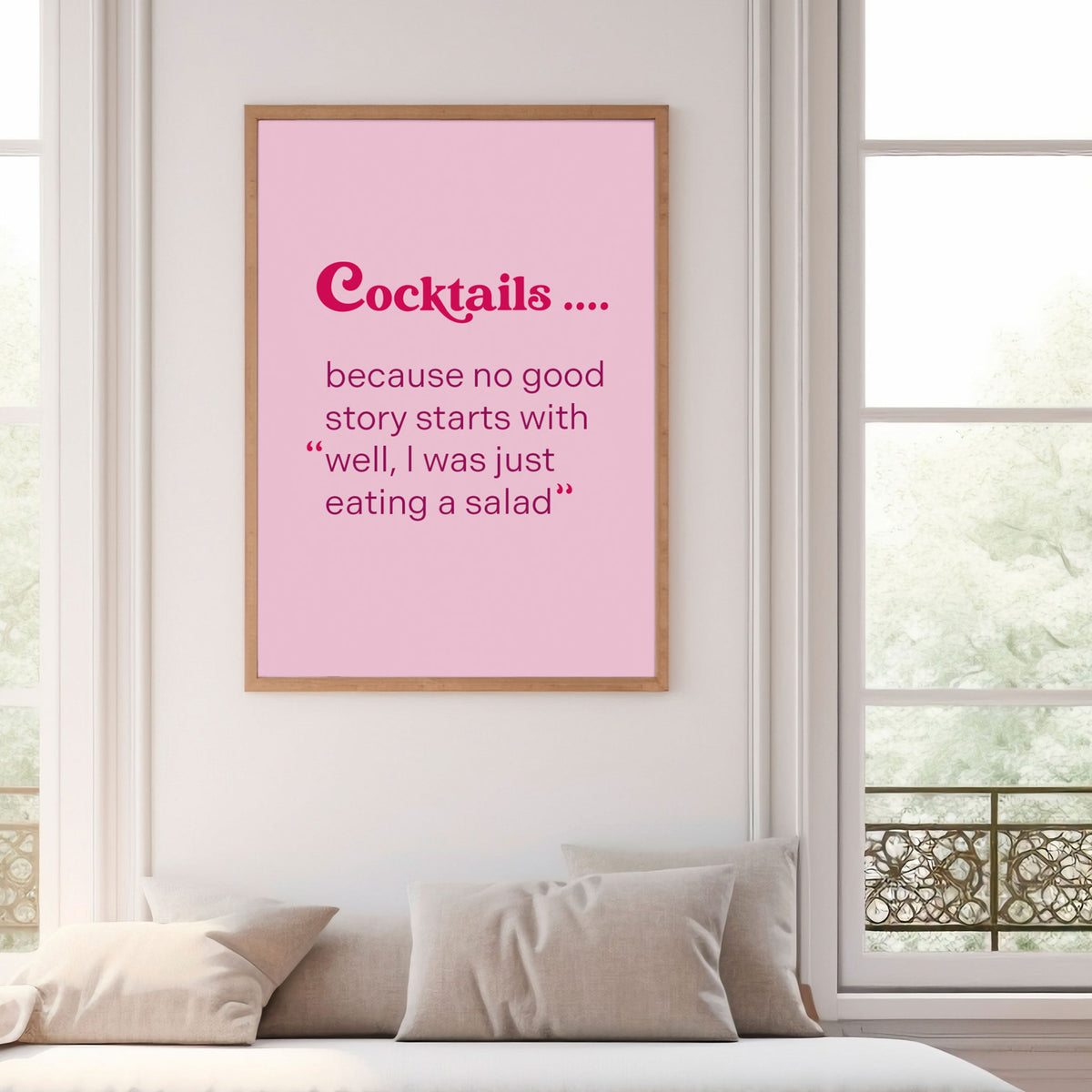 Cocktail Salad Quote