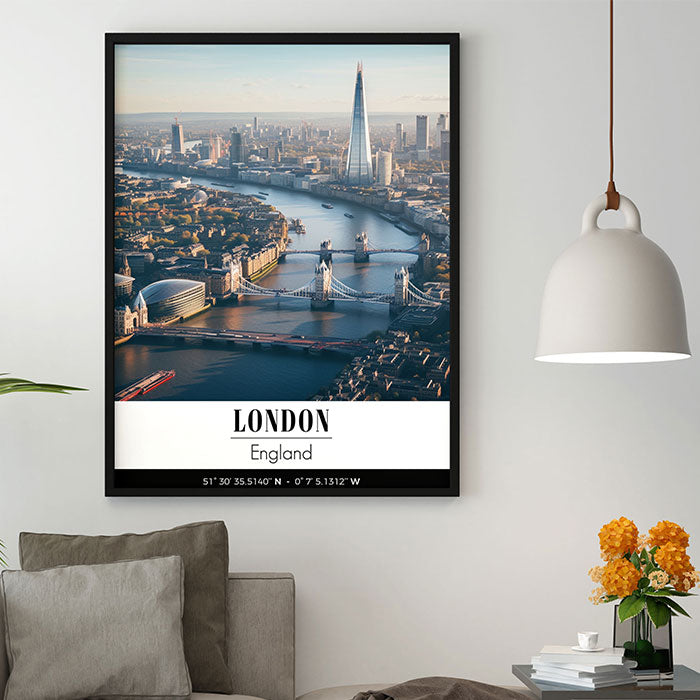 London City Skyline, England