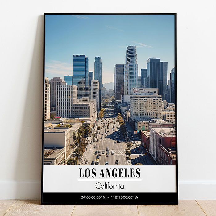 Los Angeles City Skyline, USA