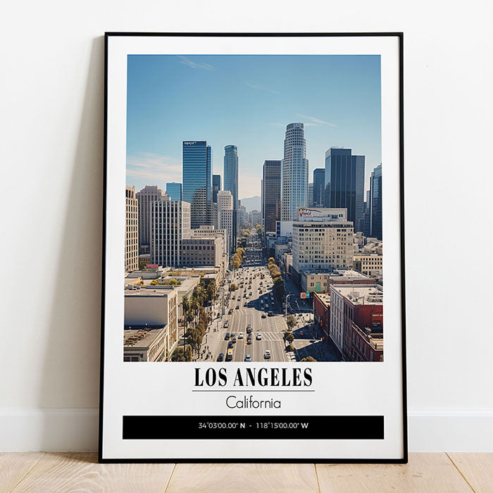Los Angeles City Skyline, USA