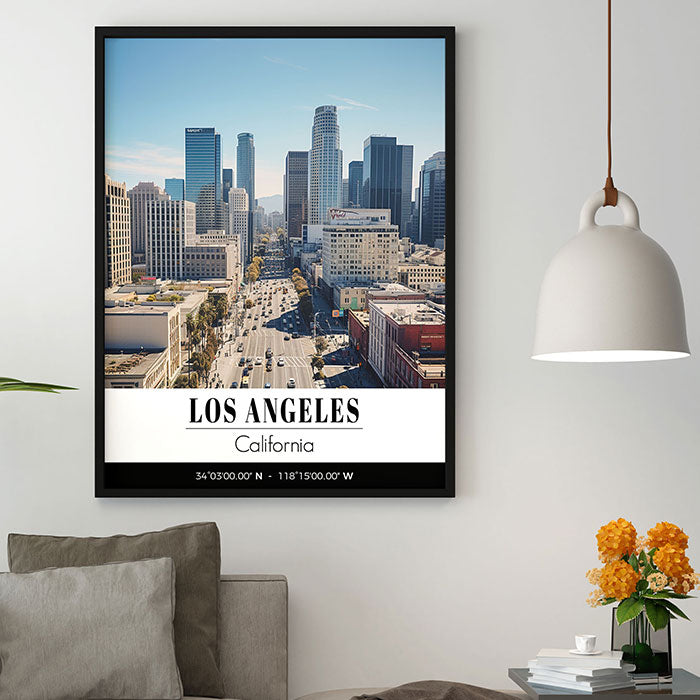 Los Angeles City Skyline, USA