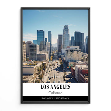 Los Angeles City Skyline, USA