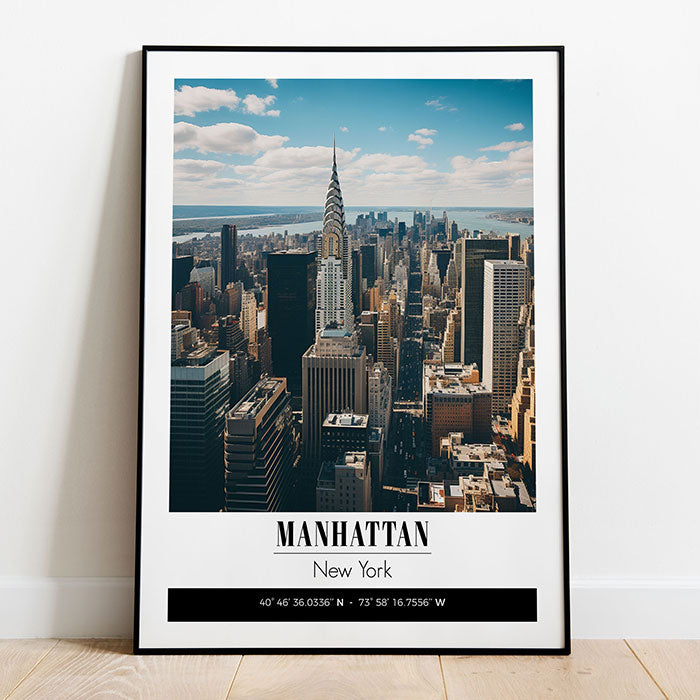 Manhattan Skyline, New York, USA