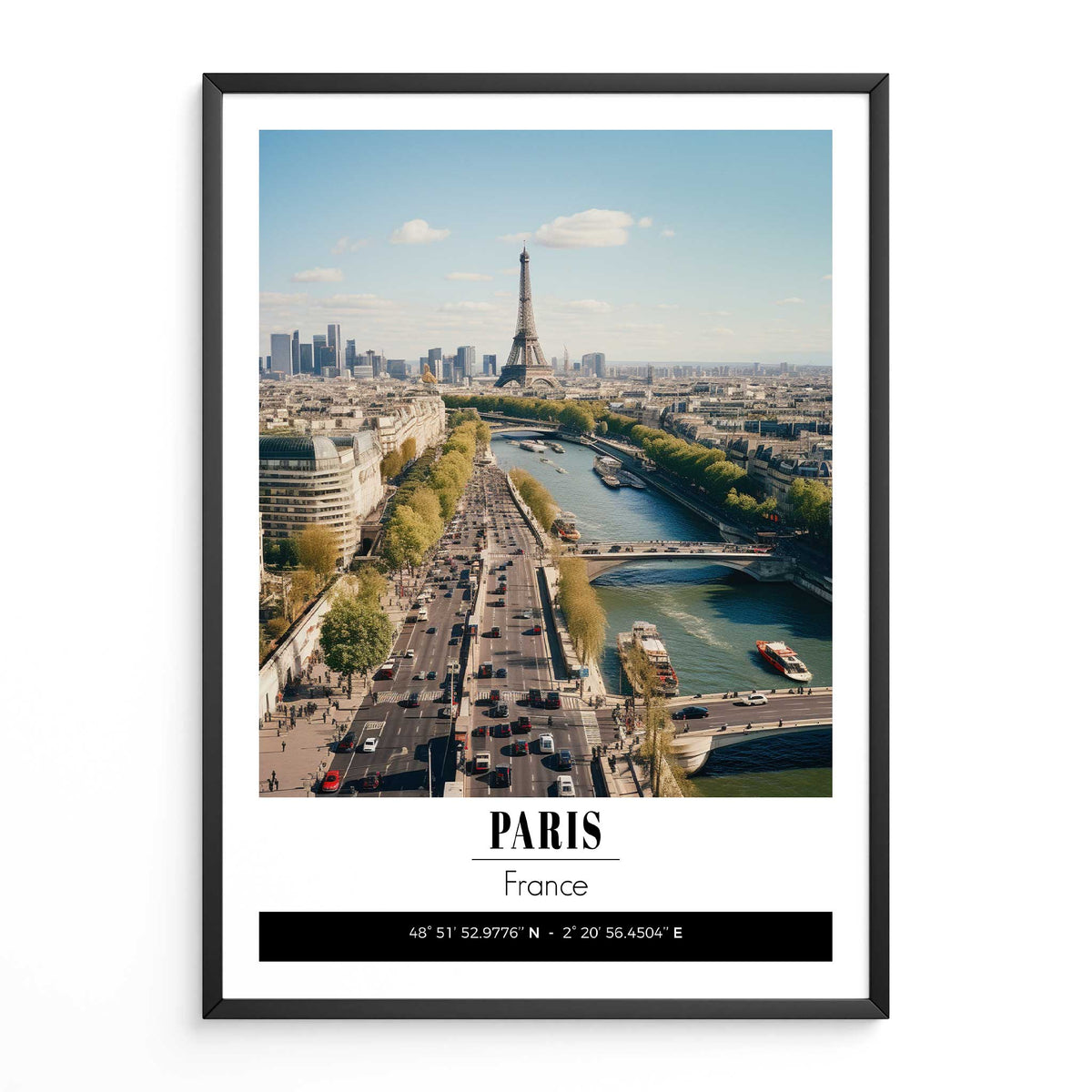 Paris Skyline, France