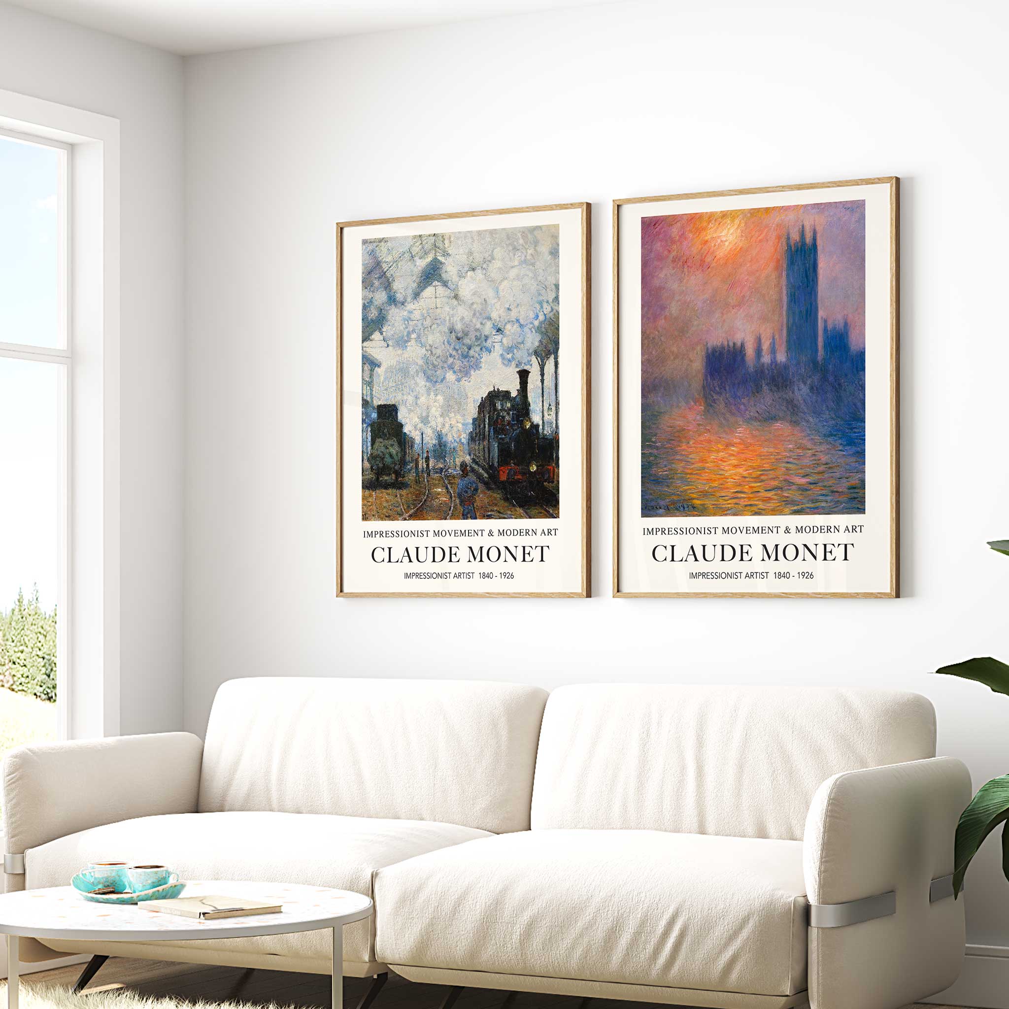 Claude Monet's The Houses of Parliament, Sunset