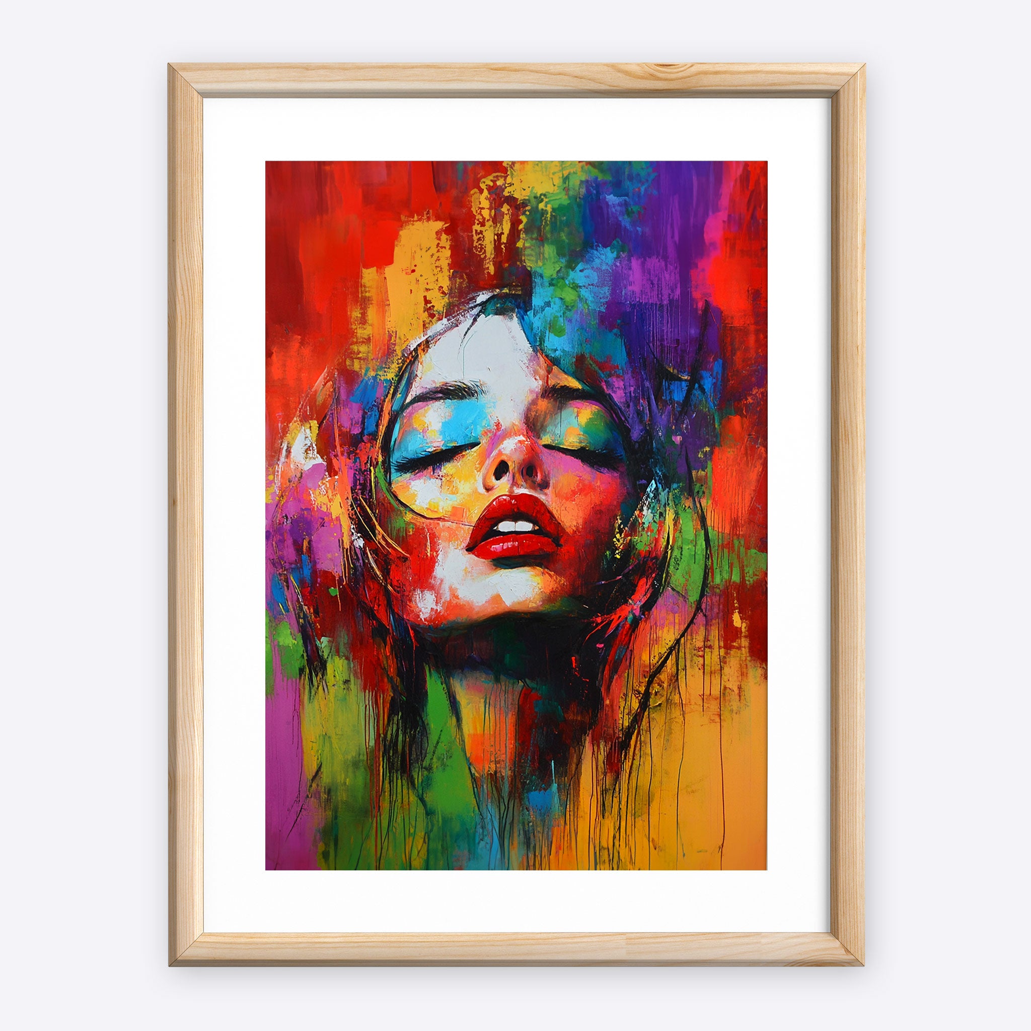 Abstract Woman's Face