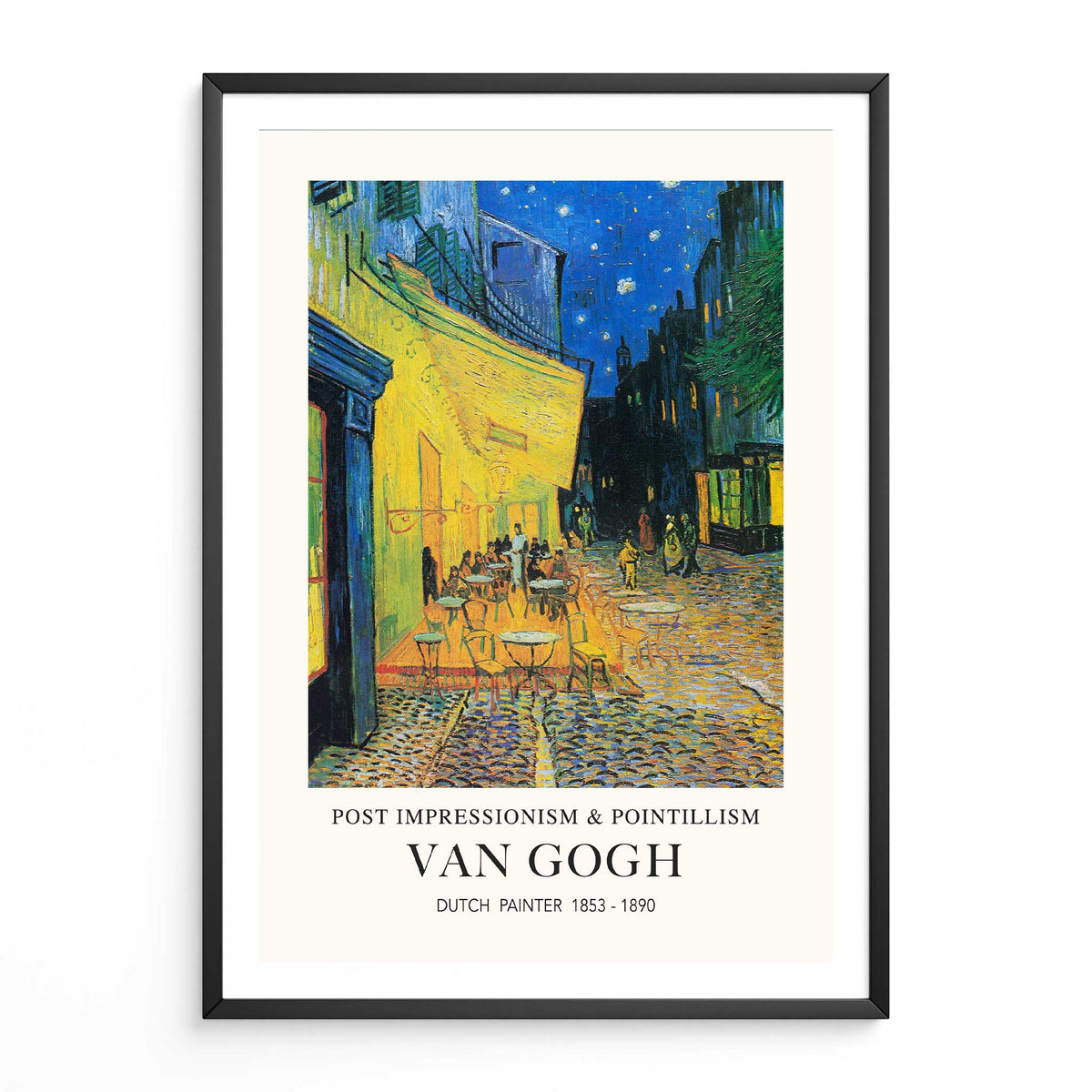Vincent van Gogh's Café Terrace at Night