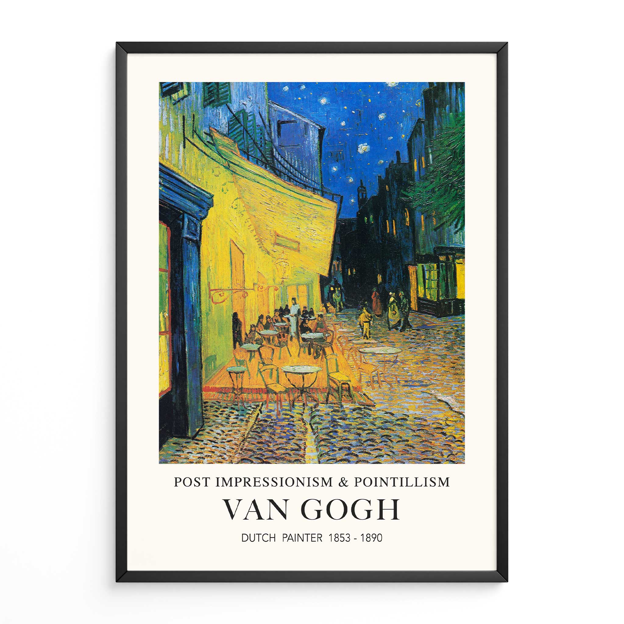 Vincent van Gogh's Café Terrace at Night