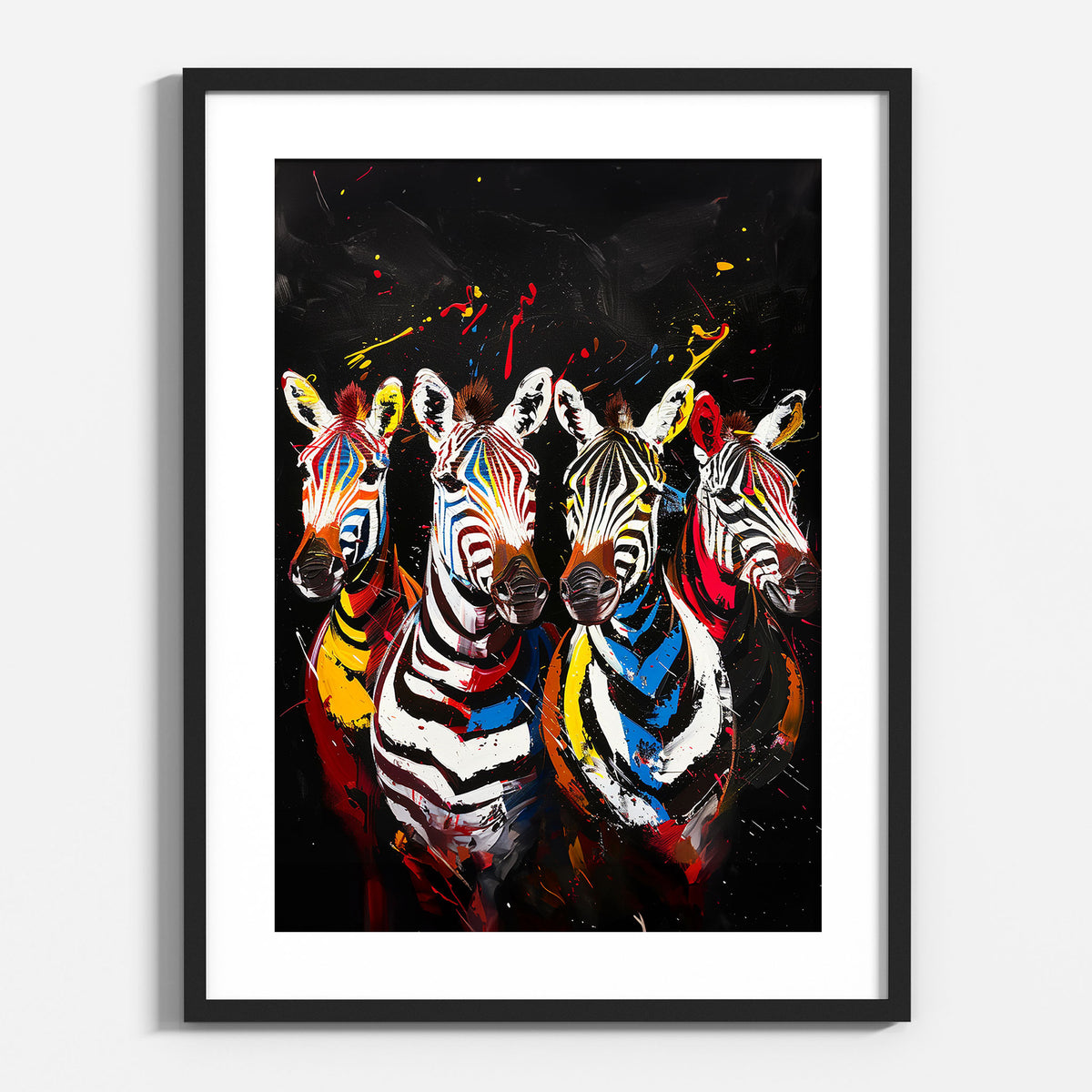 Zebra Art Print