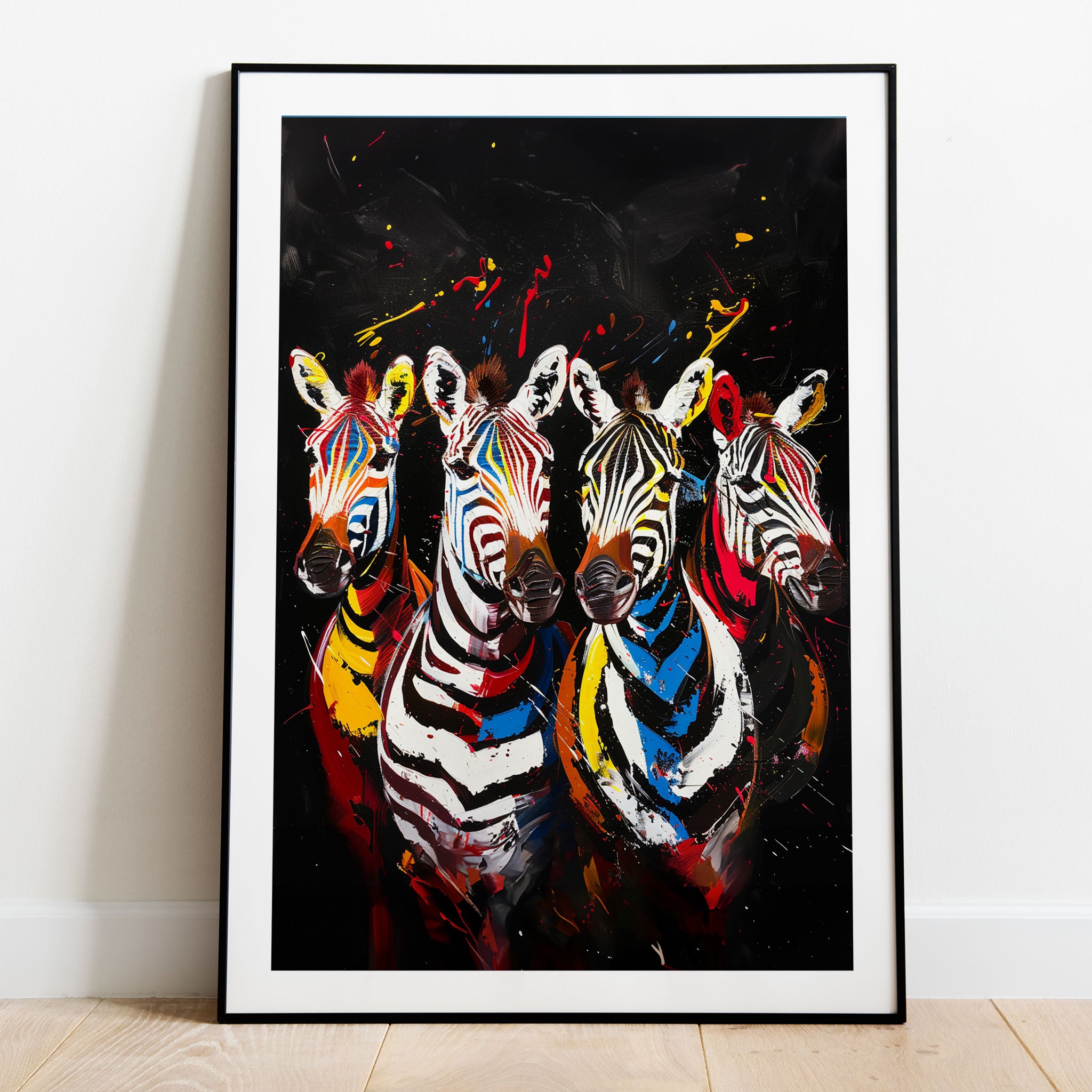 Zebra Art Print