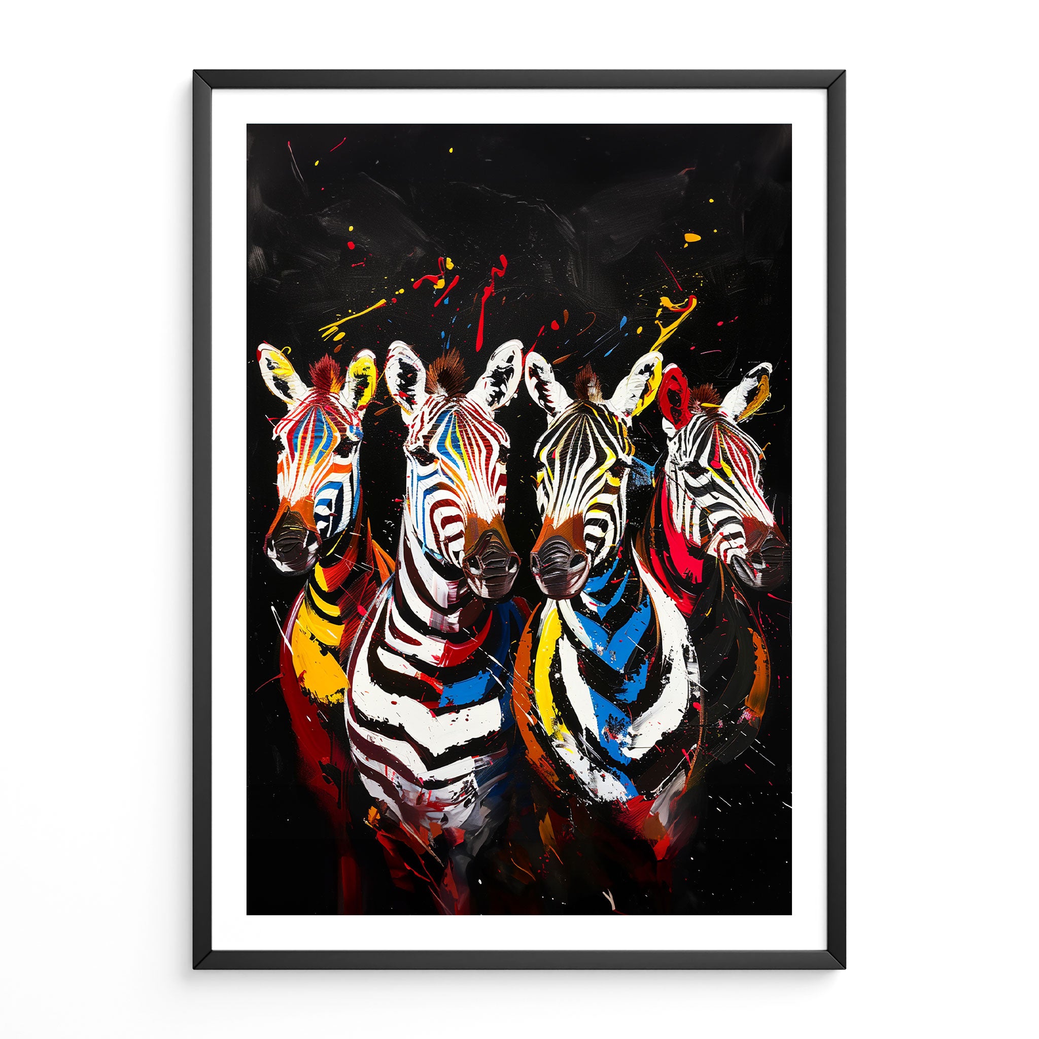 Zebra Art Print